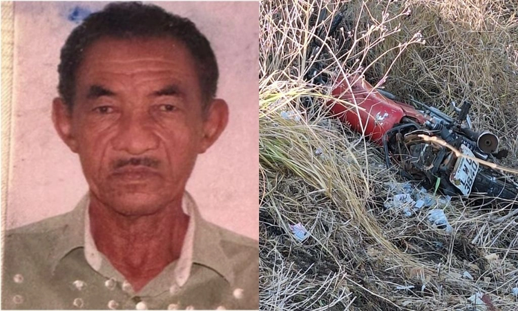 Idoso morre após colisão traseira na BR-343 em Campo Maior; motorista fugiu