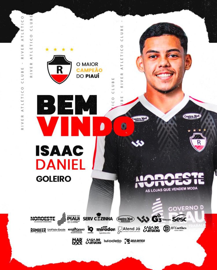Isaac Daniel, goleiro do River-PI
