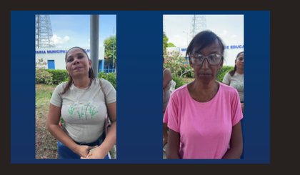 Mães de Alunos de Floriano Protestam em Frente à Secretaria de Educação (Foto: Instagram) Mães de Alunos de Floriano Protestam em Frente à Secretaria de Educação (Foto: Instagram)