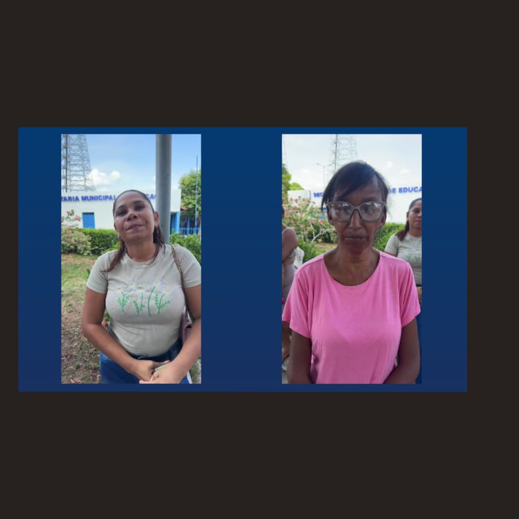 Mães de Alunos de Floriano Protestam em Frente à Secretaria de Educação