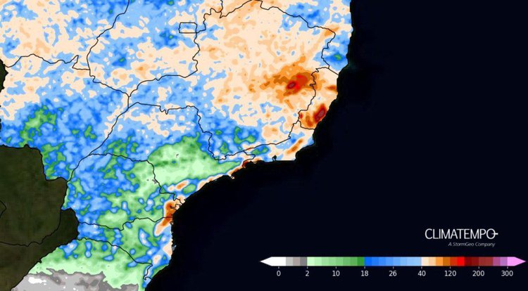 Mapa do Climatempo