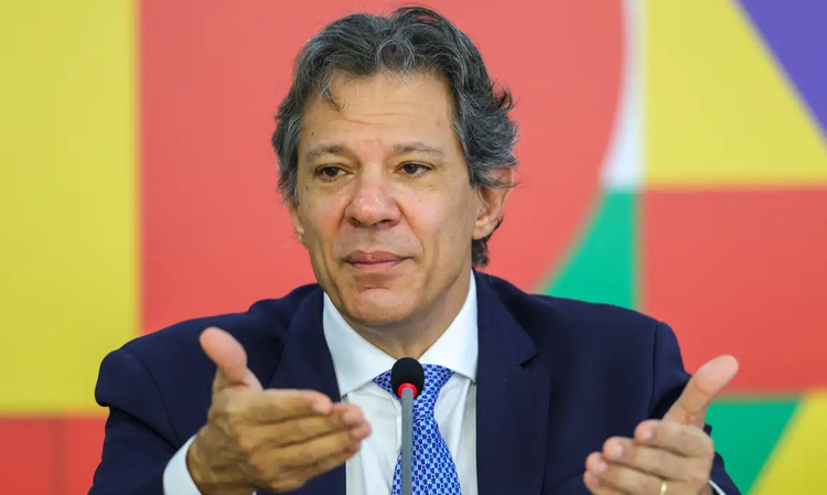 Ministro da Fazenda, Fernando Haddad.