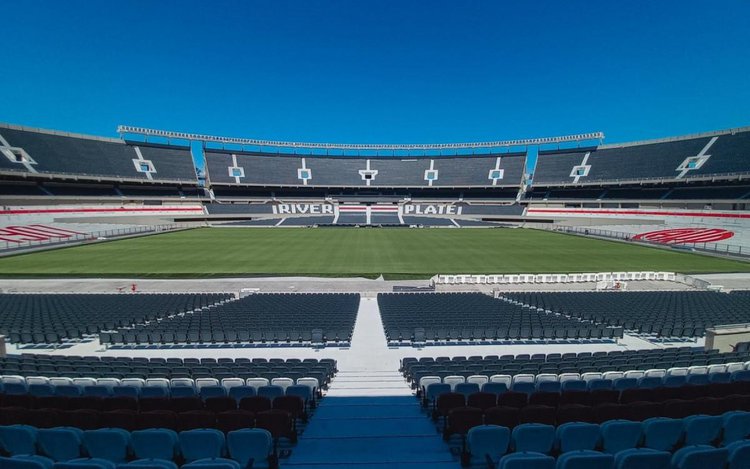 Monumental de Núñez, em Buenos Aires, receberá a final da Libertadores