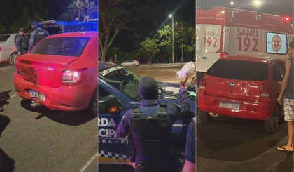 Motorista de app salta de carro para escapar de sequestro em Teresina; dois presos (Foto: Reprodução)