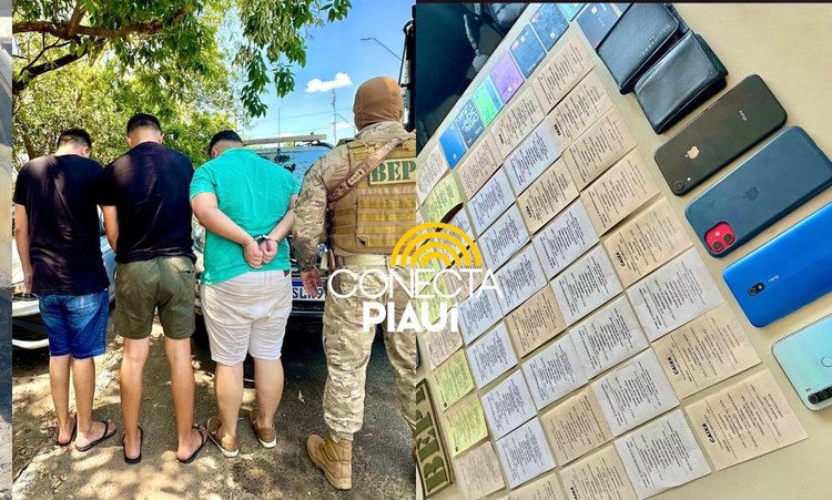 PM-PI desmonta esquema de golpes em agências bancárias em Teresina