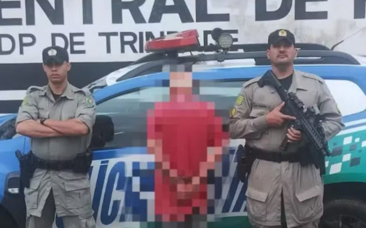 PM prendeu suspeito depois que tia de vítima denunciou o crime.