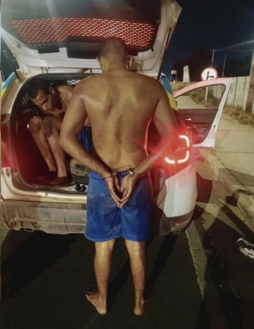 PM recaptura mais dois foragidos de penitenciária após perseguição em Teresina