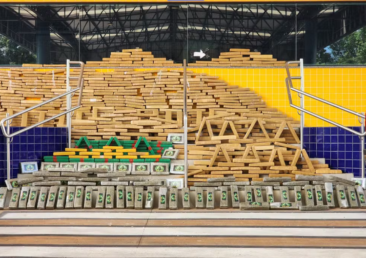 Polícia apreende 650 quilos de maconha e skank na cidade de Cuiabá