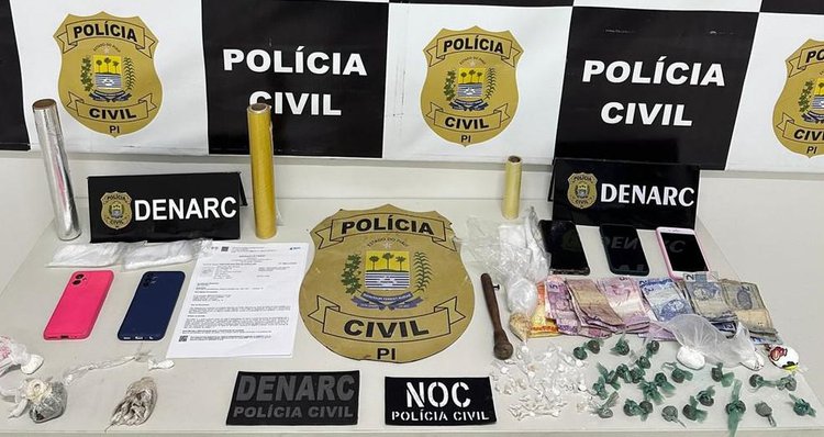Polícia prende suspeito de comandar distribuição de drogas