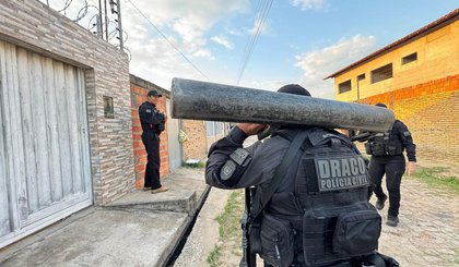 Polícia prende suspeitos de integrar facção e assassinar rivais em operação (Foto: Divulgação / SSP-PI)