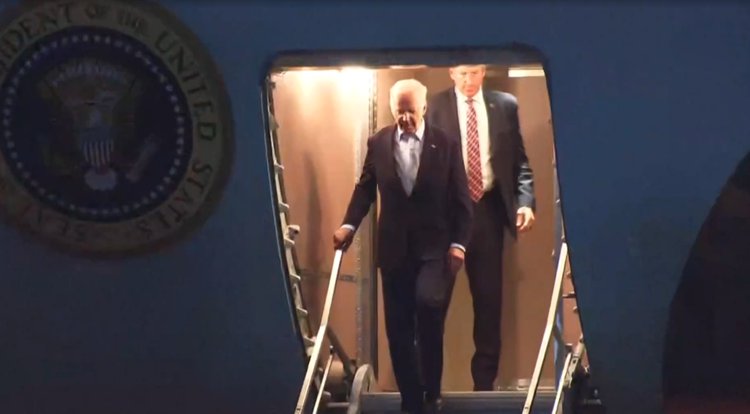 Presidente dos EUA, Joe Biden, chega ao Rio de Janeiro para o G20