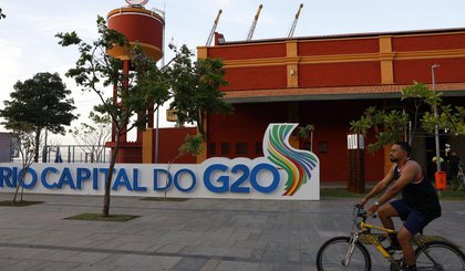 Rio Capital do G20 (Foto: Fernando Frazão / Agência Brasil) Rio Capital do G20 (Foto: Fernando Frazão / Agência Brasil)