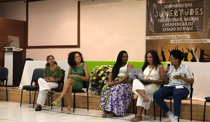 Seminário das Juventudes Tradicionais, Negras e Periféricas do Piauí. (Foto: REPRODUÇÃO/THIAGO SANTOS/ASCOM COJUV) Seminário das Juventudes Tradicionais, Negras e Periféricas do Piauí. (Foto: REPRODUÇÃO/THIAGO SANTOS/ASCOM COJUV)