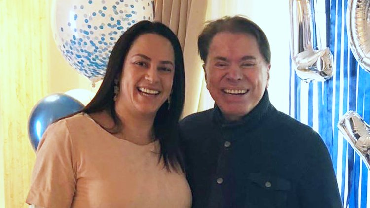 Silvia Abravanel e Silvio Santos