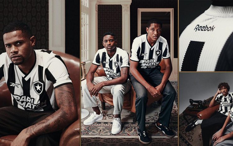 Uniforme I do Botafogo para a temporada