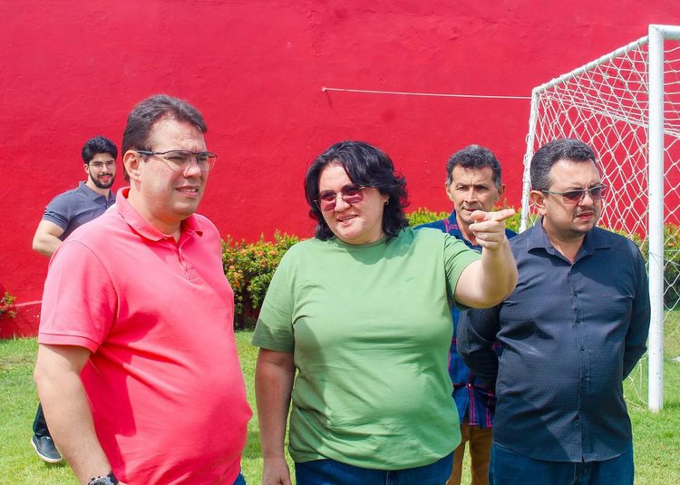 Vistoria da FFP à Arena Ytacoatiara, em Piripiri