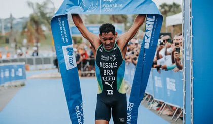 WAGNER ARAUJO/WORLD TRIATHLON (Foto: Reprodução Agência Brasil) WAGNER ARAUJO/WORLD TRIATHLON (Foto: Reprodução Agência Brasil)