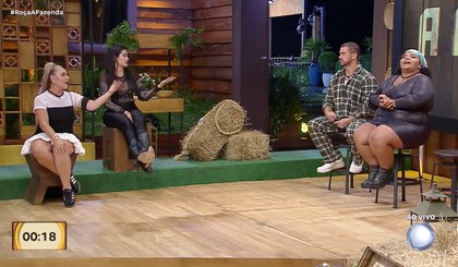 A Fazenda 16: Flora discute com Flor e Vanessa após ser a participante mais votada na formação da roça desta semana. (Foto: Reprodução/ TV Record)