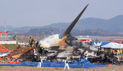 Acidente aéreo na Coreia do Sul deixou mais de 170 mortos. (Foto: Associated Press) Acidente aéreo na Coreia do Sul deixou mais de 170 mortos. (Foto: Associated Press)