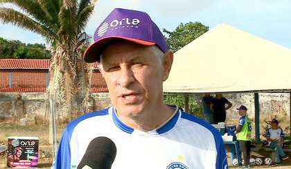 Arnaldo Lira, técnico do Parnahyba (Foto: Luiz Gustavo Graça / Rede Clube)