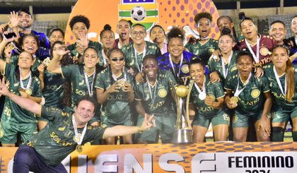 Atlético Piauiense conquista o título do Piauiense Feminino (Foto: Elziney Santos) Atlético Piauiense conquista o título do Piauiense Feminino (Foto: Elziney Santos)