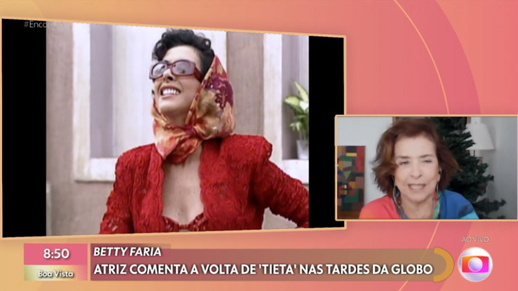 Beth Faria fala sobre volta de ‘Tieta’