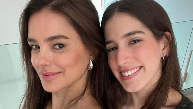 Clara é filha de Vera com o apresentador Rodrigo Faro