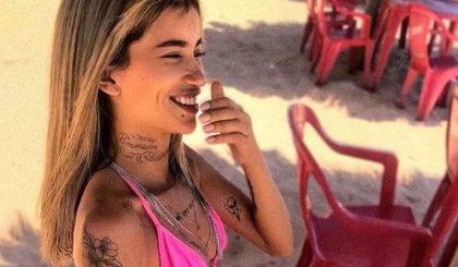 Corpo de Kessya Raquel Bezerra de Sousa foi encontrado enterrado em uma área de mata em Recife. (Foto: Reprodução)