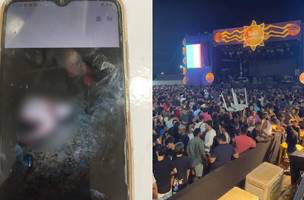 Homem é morto durante show de Wesley Safadão (Foto: Reprodução) Homem é morto durante show de Wesley Safadão (Foto: Reprodução)
