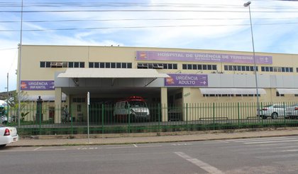 Hospital de Urgência de Teresina (HUT). (Foto: José Marcelo / G1 PI)