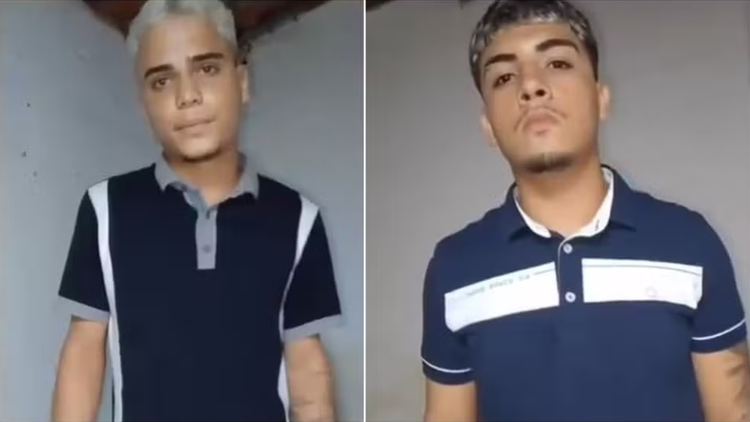 Iago Evangelista Barros e João Emanuel Duarte, ambos de 19 anos, foram mortos a tiros em uma via pública em Fortaleza.