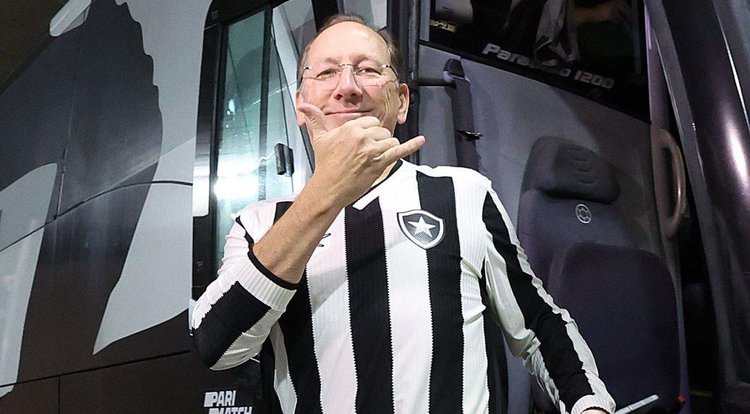 John Textor, CEO da SAF do Botafogo• Foto: Vitor Silva/Botafogo