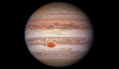 Júpiter está em oposição ao Sol neste fim de semana (Foto: ESA / Nasa) Júpiter está em oposição ao Sol neste fim de semana (Foto: ESA / Nasa)
