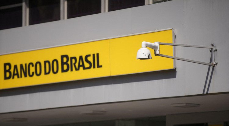 Logo do Banco do Brasil em Uberaba.