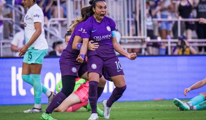 Marta tem proposta de renovação de contrato com o Orlando Pride (Foto: Divulgação / Orlando Pride)