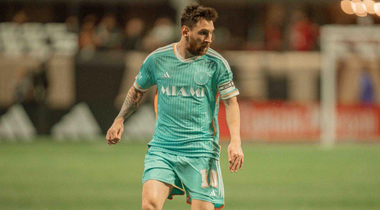 Messi em jogo do Inter Miami