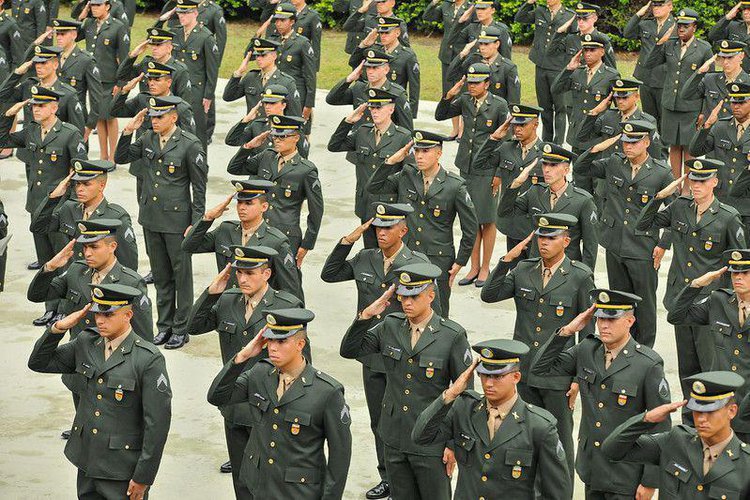 Militares do Exército Brasileiro.