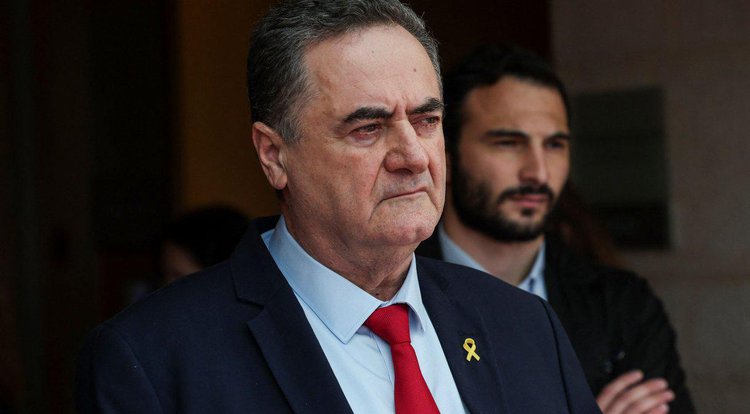 Ministro de Defesa israelense, Israel Katz em Jerusalém 7/11/2024.