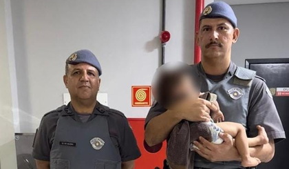 Mulher é presa por tentar vender filho por R$ 1.200 em Praia Grande (Foto: Reprodução)