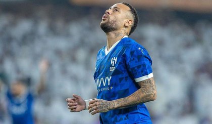 Neymar em ação pelo Al-Hilal. (Foto: Divulgação / Al-Hilal) Neymar em ação pelo Al-Hilal. (Foto: Divulgação / Al-Hilal)