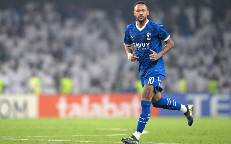 Neymar tem apenas dois jogos pelo Al-Hilal neste ano