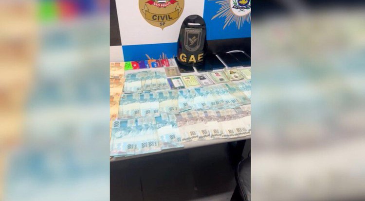 O casal foi preso em Campinas, no interior de São Paulo.