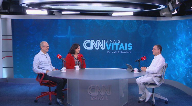 O “CNN Sinais Vitais – Dr. Kalil Entrevista” vai ao ar no sábado, 21 de dezembro, às 19h30, na CNN Brasil