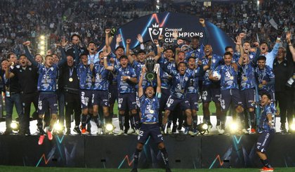 Pachuca, do México, conquistou a Liga dos Campeões da Concacaf em 2024 (Foto: Victor Cruz / AFP) Pachuca, do México, conquistou a Liga dos Campeões da Concacaf em 2024 (Foto: Victor Cruz / AFP)