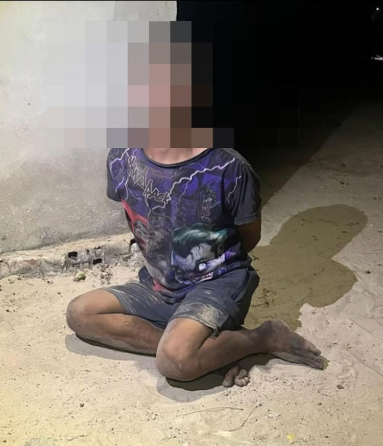 Prisão de Francisco das Chagas Vieira da Silva Lima, conhecido como "Horrível", no litoral do Piauí