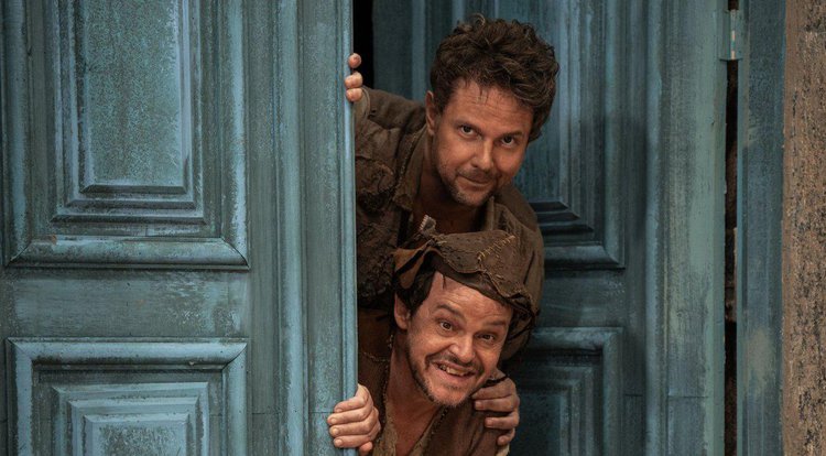 Selton Mello e Matheus Nachtergaele em "O Auto da Compadecida 2".