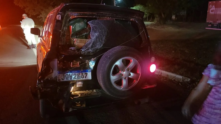 Subtítulo: Grave acidente na BR-230 em Oeiras deixa um morto e outro ferido.