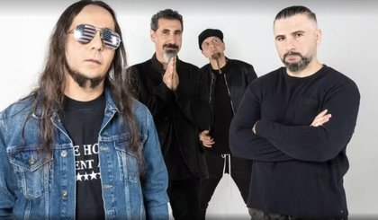 System of a Down vem ao Brasil (Foto: Divulgação) System of a Down vem ao Brasil (Foto: Divulgação)