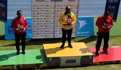 Técnico de garoto viral no salto com vara é eleito o melhor do Sul-Americano (Foto: Governo do Piauí/Ccom) Técnico de garoto viral no salto com vara é eleito o melhor do Sul-Americano (Foto: Governo do Piauí/Ccom)