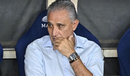 Tite, em Flamengo x Athletico-PR, pelo Brasileirão (Foto: André Durão/ge) Tite, em Flamengo x Athletico-PR, pelo Brasileirão (Foto: André Durão/ge)